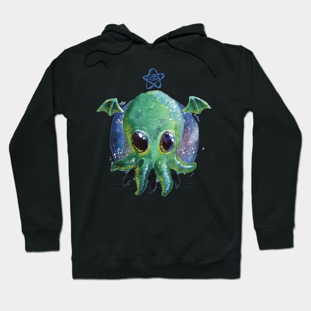 Cute Cthulhu Hoodie by Studio Mootant